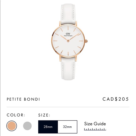 Authentic Daniel Wellington Petite Bondi Watch - Picture 1 of 5